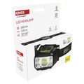 Čelovka EMOS P3546 LED nabíjacia, 550 lm, 110 m, Li-Pol 1000 mAh / 3× AAA