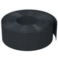 vidaXL Záhradné obruby 5 ks čierne 10 m 20 cm polyetylén