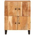 vidaXL Komoda so 4 dvierkami 60x33x75 cm masívna akácia
