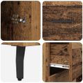 vidaXL Highboard 2 ks Staré drevo 69,5 x 34 x 180 cm Kompozitné drevo
