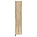 vidaXL Sada skríň 2 ks 66 x 34,5 x 90 cm Kompozitné drevo Dub sonoma
