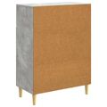 vidaXL Servírovacia skriňa so zásuvkou Betónovo sivá 66 x 34,5 x 90 cm