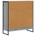 vidaXL Knižnica 80 x 30 x 86,5 cm Kompozitné drevo Sivý Sonoma