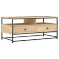 vidaXL Konferenčný stolík dub sonoma 100x51x45 cm kompozitné drevo