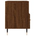 vidaXL TV skrinka hnedý dub 80x36x50 cm spracované drevo