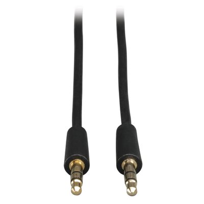 Audio kábel pre mikrofóny, reproduktory a slúchadlá stereo 3.5mm jack (Samec/Samec), 1.83m