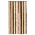 vidaXL Záves proti hmyzu z chenille Hnedá a béžová 118 x 220 cm
