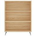 vidaXL Vysoká skrinka dub sonoma 69,5x34x180 cm spracované drevo