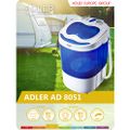 ADLER AD 8051, Mini cestovná práčka