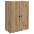 vidaXL Nástenná skrinka 66 x 34,5 x 90 cm Kompozitné drevo Dub artisan