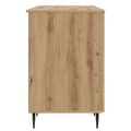 vidaXL Stôl Dub artisan Kompozitné drevo 142,5 x 50 x 75 cm