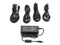 StarTech náhradný 12V DC napájací adaptér - 12 voltov 5 ampérov - Napájací adaptér - AC 100-240 V - SVA12M5NA - Sieťový adaptér - AC 100-240 V - pre Startech 4-Port