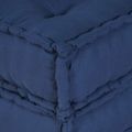 vidaXL Modulová pohovka 2 ks Látka Indigo 140 x 70 x 36 cm