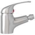 vidaXL Kúpeľňová batéria na bidet, strieborná 13x12 cm