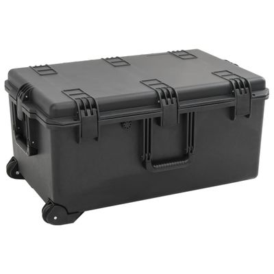 vidaXL Prenosné letové puzdro čierne 79,5x52x39 cm PP