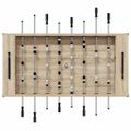 vidaXL Stolný futbal Sonoma dub 146,5 x 74 x 85 cm Kompozitné drevo