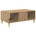 vidaXL Konferenčný stolík Remeselný dub 90 x 50 x 26.5 cm