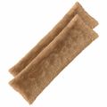 vidaXL Poťah na podložku 2 pcs HEERLEN Sivohnedá 40 x 145 cm PV fleece