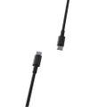 Devia kábel Smart EC317 PD USB-C - USB-C 1,5 m 100W 5A čierny