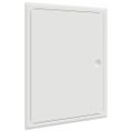 vidaXL Access Panel Biela 43 x 33 x 3 cm Oceľ