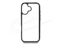 Ochranné puzdro pre iPhone 17 číro-čierne