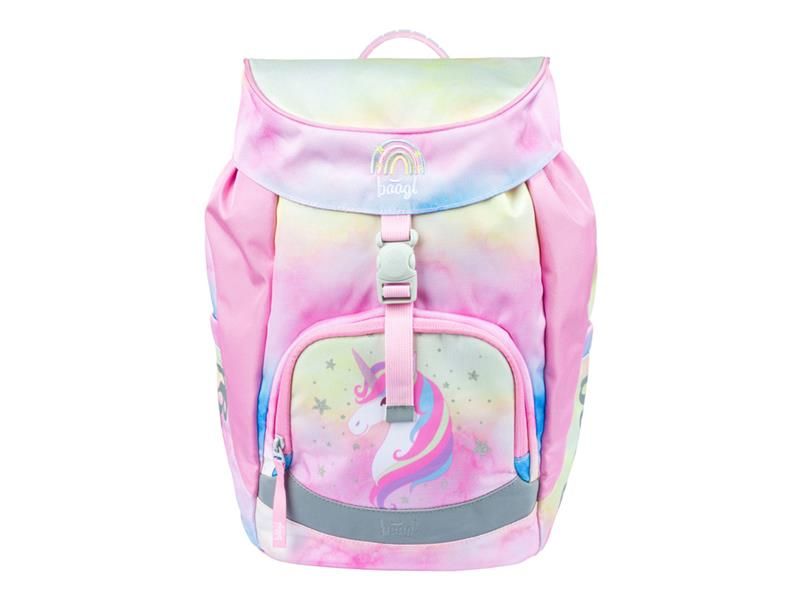 Batoh školský BAAGL Airy Rainbow Unicorn