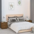 vidaXL Nočné stolíky 2 ks medovo-hnedé 40x34x35 cm borovicové drevo