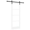 vidaXL Posuvné dvere ORKDAL Biela 78 x 202 cm