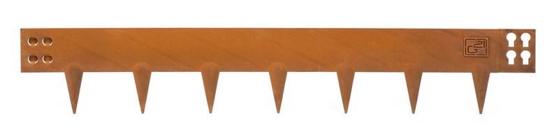 Záhradný obrubník G21 107,5 x 10 cm, Corten