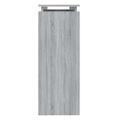 vidaXL Konzolový stolík sivý dub sonoma 102x30x80 cm spracované drevo