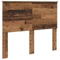 vidaXL Rám postele Staré drevo 135 x 190 cm Kompozitné drevo