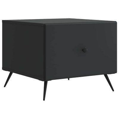 vidaXL Konferenčný stolík Čierna 49 x 50 x 40 cm Kompozitné drevo