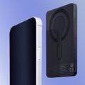 Maxlife bezdrôtová power banka MXPB-05 20W PD 5000 mAh magnetická čierna