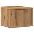 vidaXL Nástenné nočné stolíky 2 ks dub artisan 40x32x30 cm