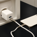 Forever TC-08-20AC GaN PD QC nabíjačka 1x USB-C 1x USB 20W biela