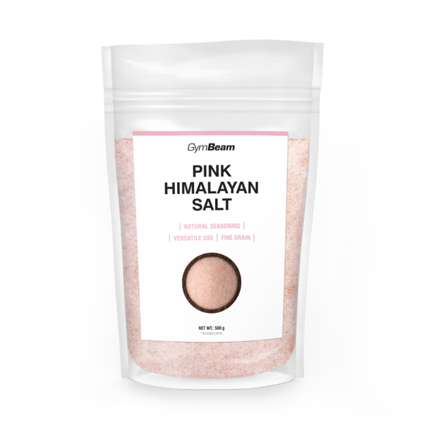 Ružová Himalájska soľ 500g - jemná - GymBeam