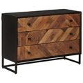 vidaXL Zásuvkový kabinet so zásuvkou 75 x 30 x 54 cm