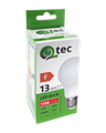 LED žiarovka Qtec 13W A60 E27 4200K