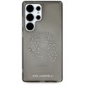 Puzdro Karl Lagerfeld HC IML Rhinestones K Head pre Samsung Galaxy S25 Ultra čierna