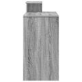 vidaXL Stôl Sivý Sonoma 106 x 41 x 88.5 cm Kompozitné drevo