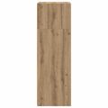 vidaXL Highboard Dub artisan 30 x 41 x 124 cm Kompozitné drevo