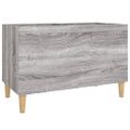 vidaXL Skrinka na platne sivá sonoma 74,5x38x48 cm kompozitné drevo