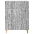vidaXL Servírovacia skriňa Sivý Sonoma 66 x 34,5 x 90 cm