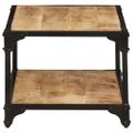 vidaXL Konferenčný stolík 90x45x35 cm surový mangový masív
