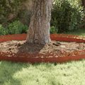 vidaXL Obrubníky trávnika 20 ks 103 x 0,05 x 22 cm Hrdzavý