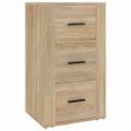 vidaXL Komoda dub sonoma 40x33x70 cm spracované drevo