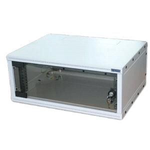 19''rozvádzač jednodielny 4U/400mm FLAT-PACK skl.dv.