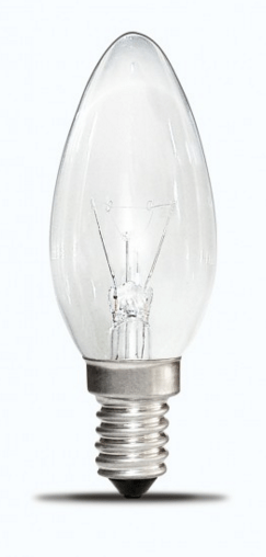 Žiar.svieč.240V 60W E14 Iskra