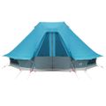 vidaXL Tipi stan 6-miestny Modrá taft