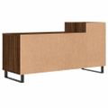 vidaXL TV skrinka hnedý dub 100x35x55 cm spracované drevo